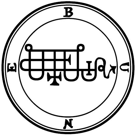 Zweites Siegel von Bune (Ars Goetia, 1904)
