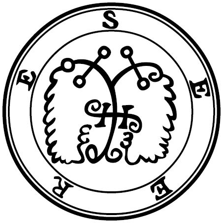 Zweites Siegel von Seere (Ars Goetia, 1904)